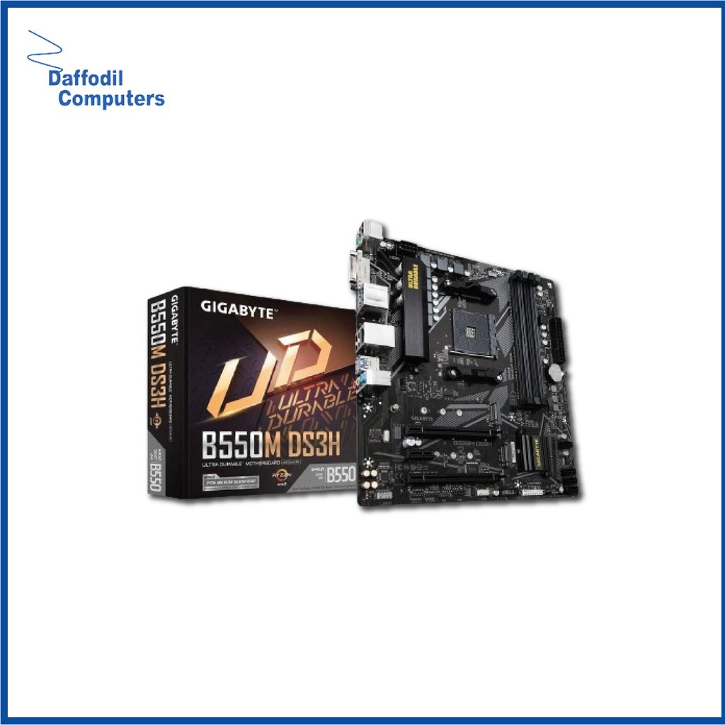 Gigabyte Mother Board B550m Ds3h Amd Socket Am4